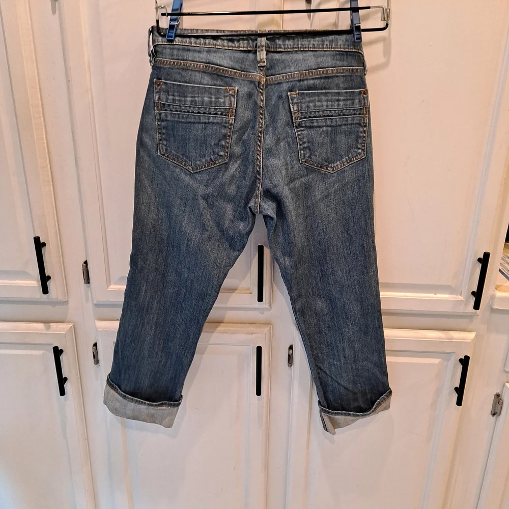 GAP Women's Boyfriend Jeans in Blue - Picture 5 of 6